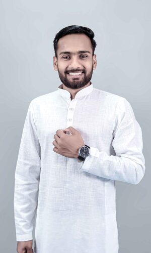 Men's Classic White Cotton Kurta – Ethnic & Festive Wear